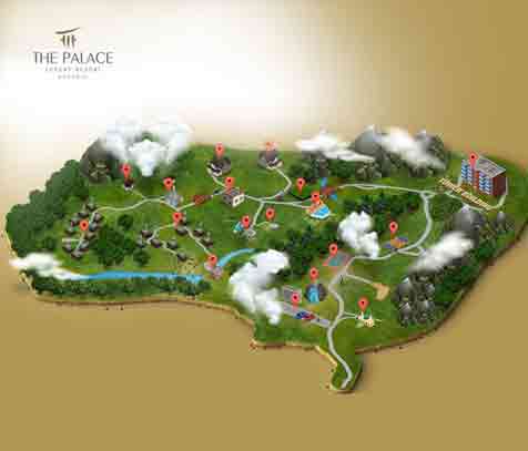 Resort Isometric Map