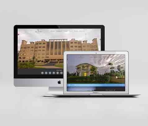 Palace Luxury Resort Website 1